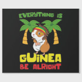 Rasta Guinee Pig Cadeaupapier (Vlak)
