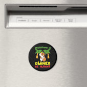 Rasta Guinee Pig Magneet (Insitu (Vaatwasser))