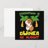 Rasta Guinee Pig Notitiekaartje (Voorkant / Achterkant)