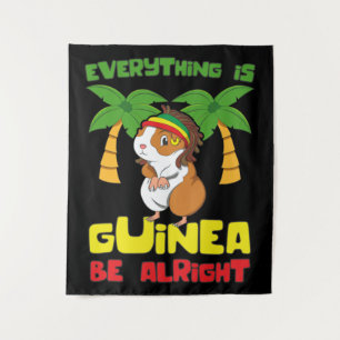 Rasta Guinee Pig Wandkleed