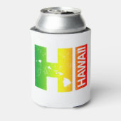 Rasta Hawaii Islands HI Blikjeskoeler (Blikje Achterkant)