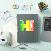Rasta Hawaii Islands HI Sticker (iPad Cover)