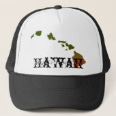 Rasta Hawaii Trucker Hat Pet (Voorkant)
