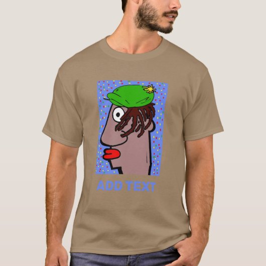 Rasta Head T-Shirt (Voorkant)