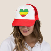 Rasta Heart Trucker Pet (In situ)
