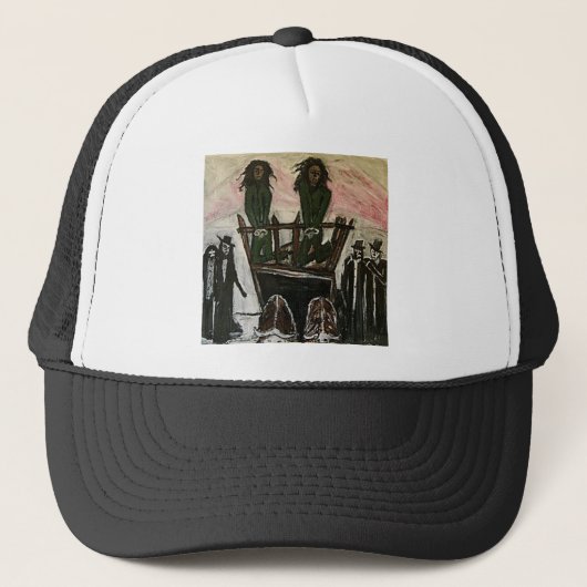RASTA Heksenprocessen Trucker Pet (Voorkant)