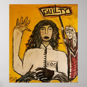RASTA-HEKSPROCESSEN SCHULDIG POSTER