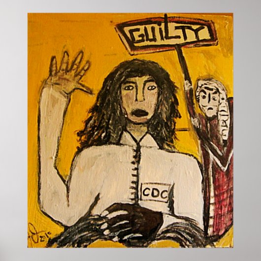 RASTA-HEKSPROCESSEN SCHULDIG POSTER (Voorkant)