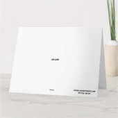 RASTA HOLIDAY KAART (Achterkant)