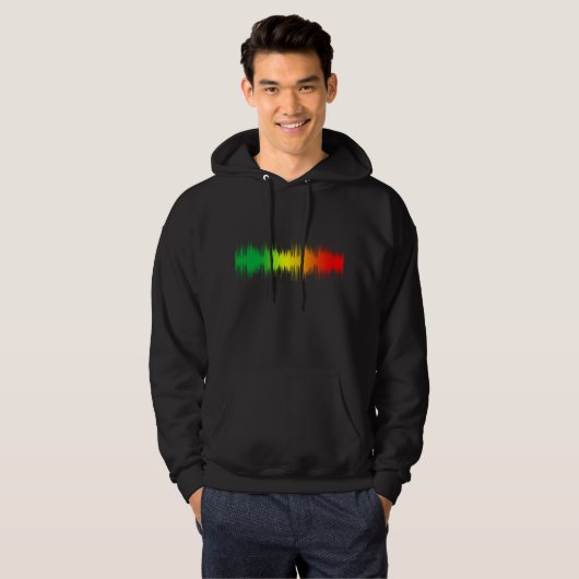 Rasta Hoodie (Voorkant volledig)