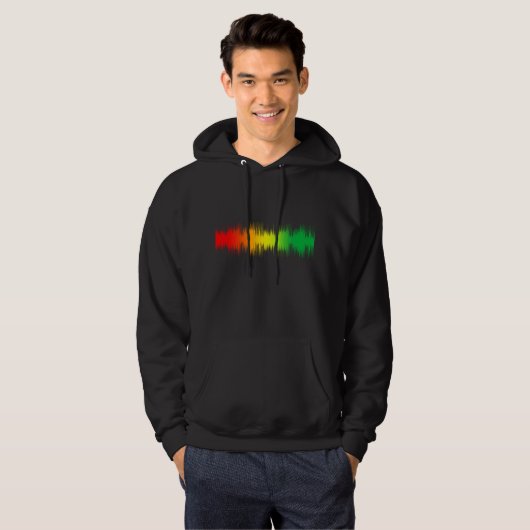 Rasta Hoodie (Voorkant volledig)