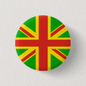 rasta-ingang ronde button 3,2 cm (Voorkant)