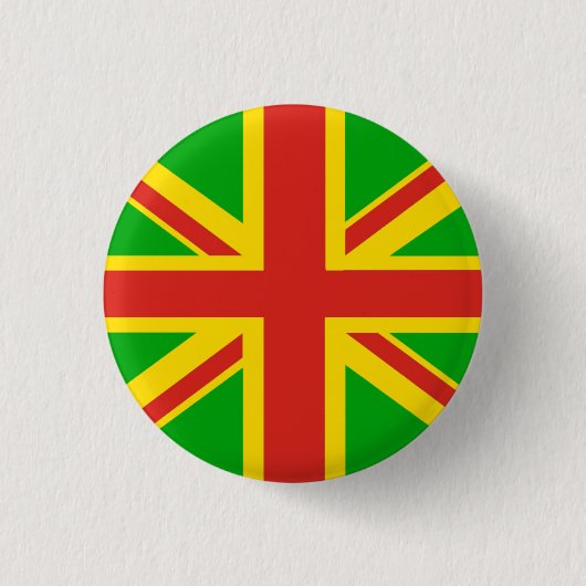 rasta-ingang ronde button 3,2 cm (Voorkant)
