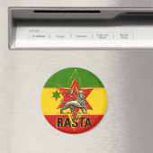 Rasta Irie Leeuw van Juda Magneet (Insitu (Vaatwasser))