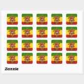 Rasta Irie Lion Judah Sticker (Vel)