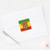 Rasta Irie Lion Judah Sticker (Envelop)