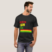 Rasta IRON LION ZION Reggae T-shirt (Voorkant volledig)