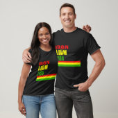 Rasta IRON LION ZION Reggae T-shirt (Unisex)