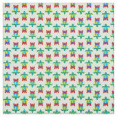 Rasta Island Colors Tribal Turtle Stof (Swatch)