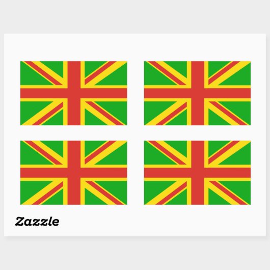 Rasta Jack sticker (Vel)