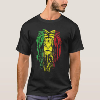 Rasta Jamaica Lion T-shirt