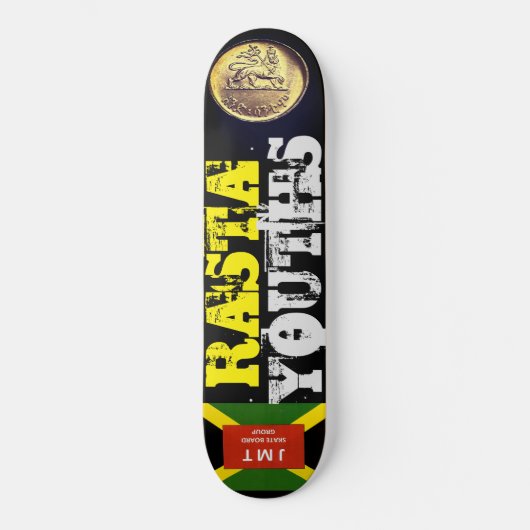 RASTA JEUGD Skateboard (Voorkant)