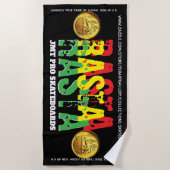 RASTA. JMT Beach Towel Strandlaken (Voorkant)