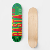 RASTA JMT BRAZIL 7 3/4" Skateboarddek Persoonlijk Skateboard (Voorkant)