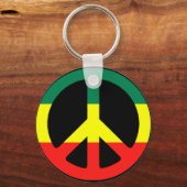 Rasta Key-keten Sleutelhanger (Voorkant)