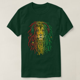 Rasta King of Zion Mannen T-Shirt
