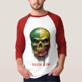 RASTA KING SKULL T-SHIRT (Voorkant)