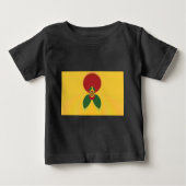Rasta Kleuren Abstracte Art Print (Voorkant)