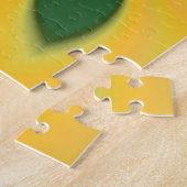 Rasta Kleuren Abstracte Art Print Legpuzzel (Zijkant)