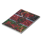 Rasta-kleuren Notitieblok (Linkerzijde)