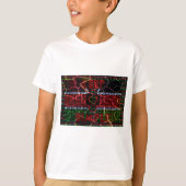 Rasta-kleuren T-shirt (Voorkant)