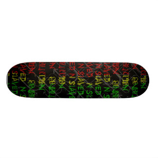 rasta-kleurengraffiti-dek skateboard