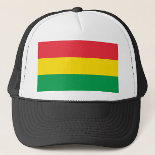 Rasta kleurt het Groene Gele Rode Patroon van de Trucker Pet