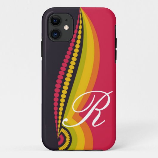 Rasta Klinkt Funky Cool iPhone 5 Hoesje (Achterkant)