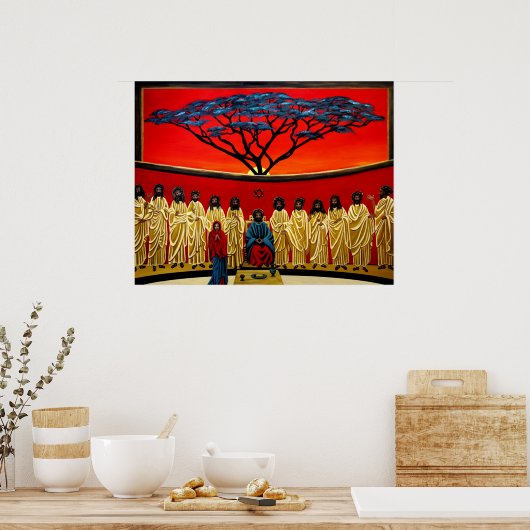 Rasta Last Supper Poster (Keuken)