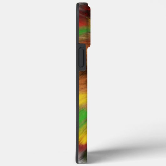 Rasta leeuw hoofd rood geel groen tekening Jamaica Case-Mate iPhone Case (Achterkant / Rechts)