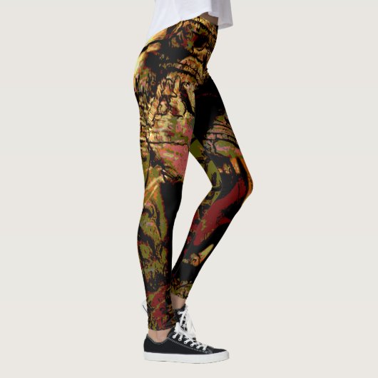 Rasta Leeuw van Juda Broek Leggings (Rechts)