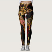 Rasta Leeuw van Juda Broek Leggings (Voorkant)