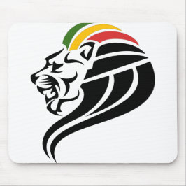 RASTA Leeuw van Juda | Rood Goud Groen Muismat