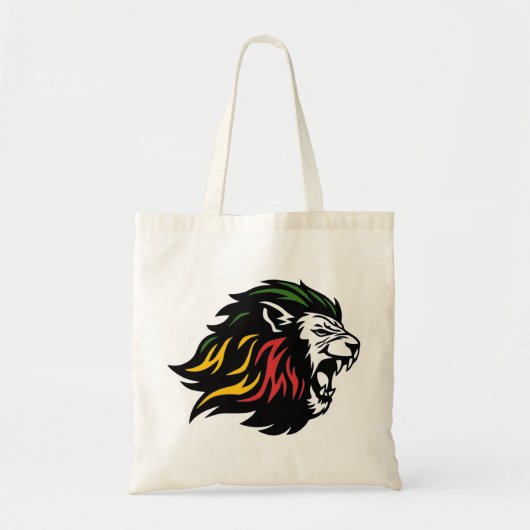 Rasta Leeuw van Juda Tote Bag (Voorkant)