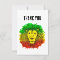 Rasta leeuwenkop rood geel groen tekening Jamaica