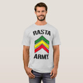 Rasta-leger T-shirt (Voorkant volledig)
