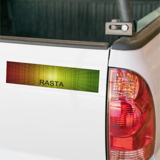 Rasta_Line_Background_by_TheDeviant426, RASTA Bumpersticker (Op Truck)