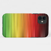 Rasta Lined Iphone 5 Hoesje-Mate Hoesje (Achterkant (horizontaal))