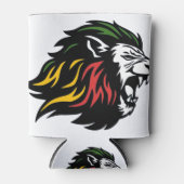 Rasta Lion Blikjeskoeler (Voorkant)