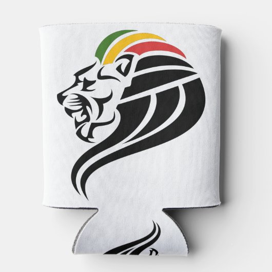 Rasta Lion Blikjeskoeler (Achterkant)